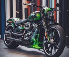 Harley Davidson "Toxic Skull"