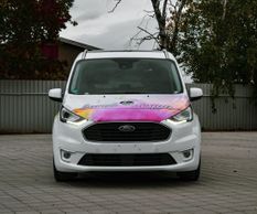 Ford Tourneo foliert im transparenten, supergloss Digitaldru